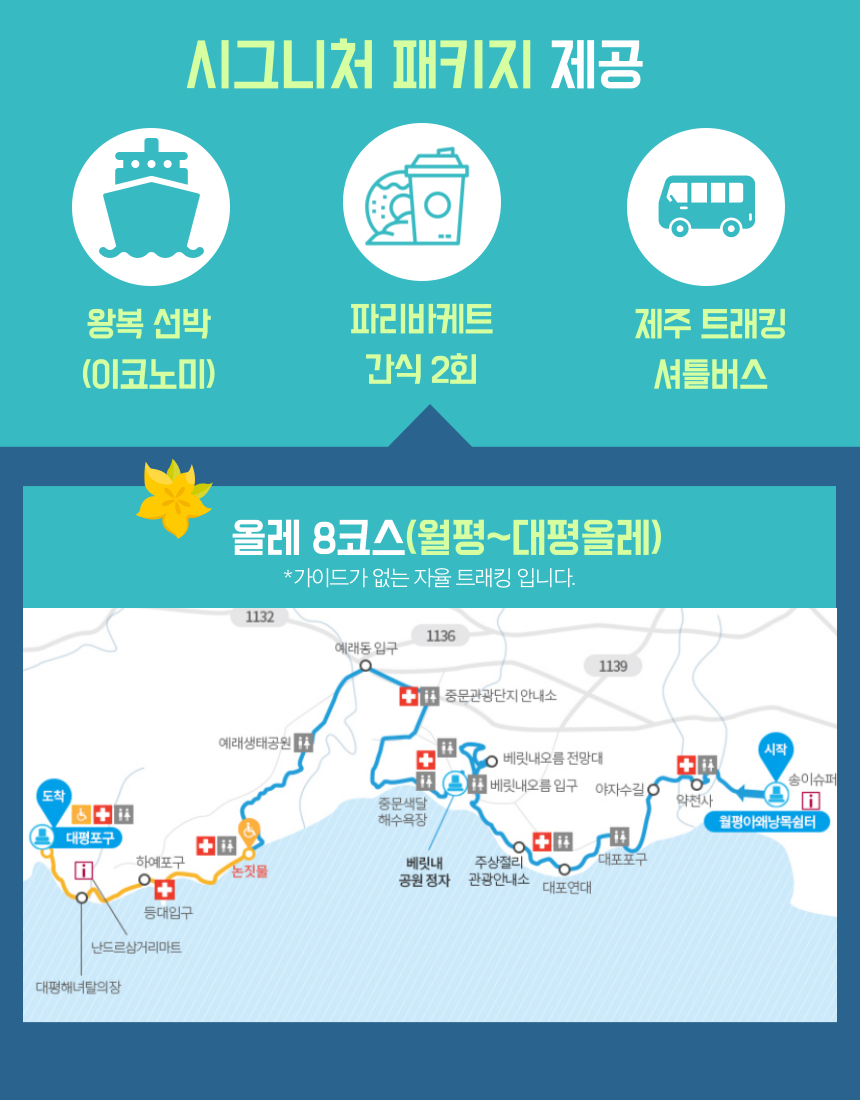 10월 시그니처 트레킹 (올레 8코스)