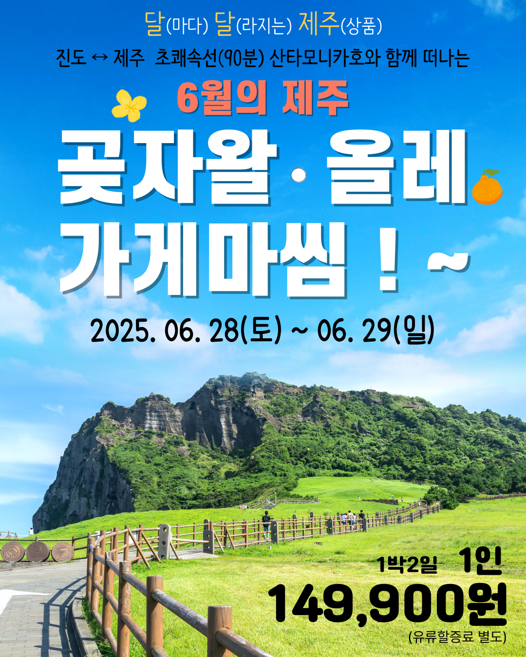 6월의 제주 곶자왈 · 올레 가게마씸 !